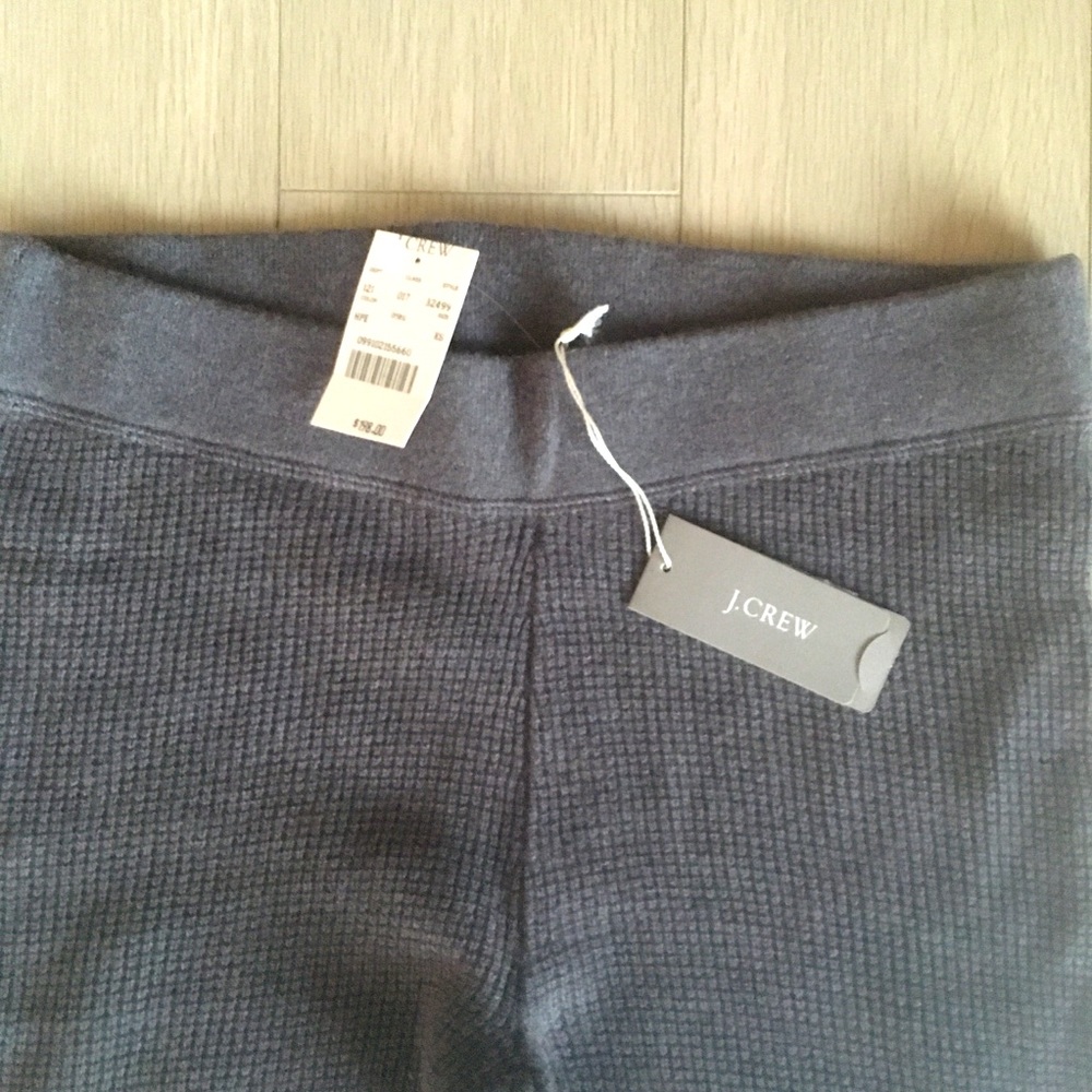Jcrew cashmere waffle leggings, NWT, XS